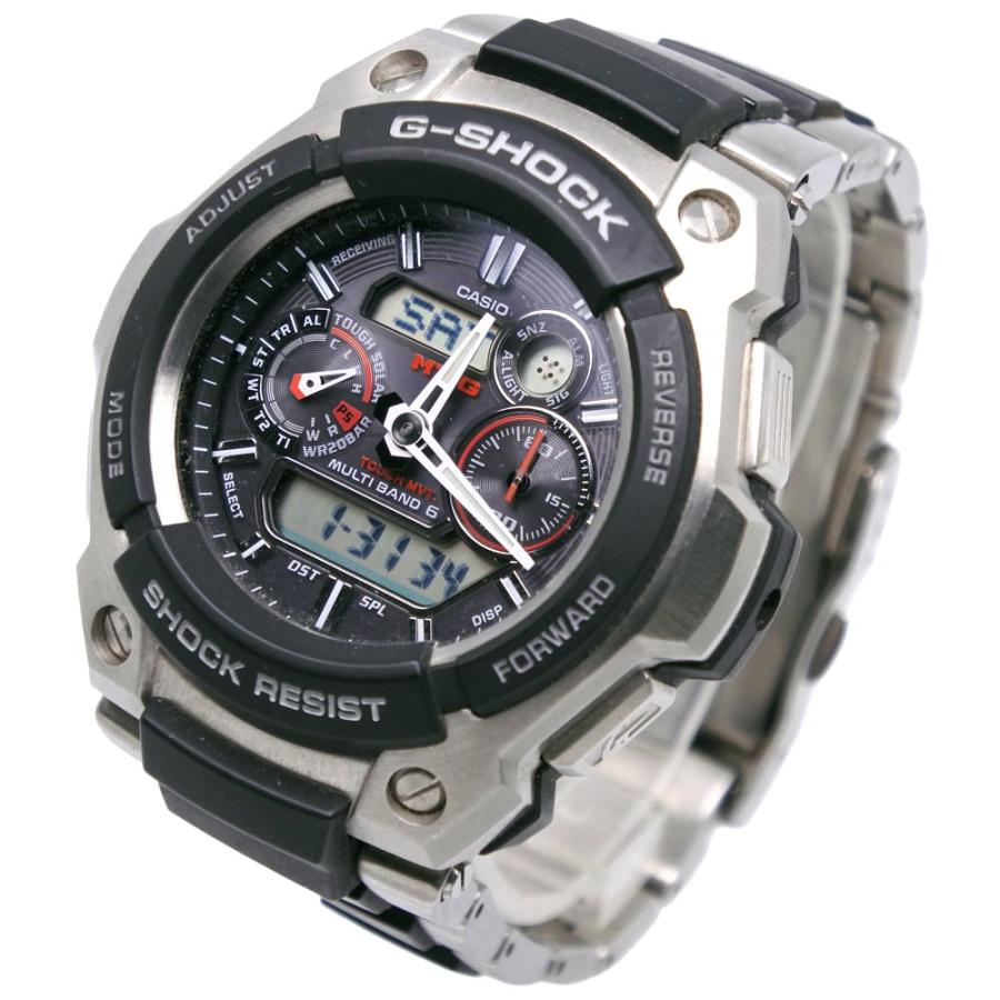 CASIO（カシオ） G-SHOCK MTG-1500 腕時計 SS シルバー ソーラー電波 