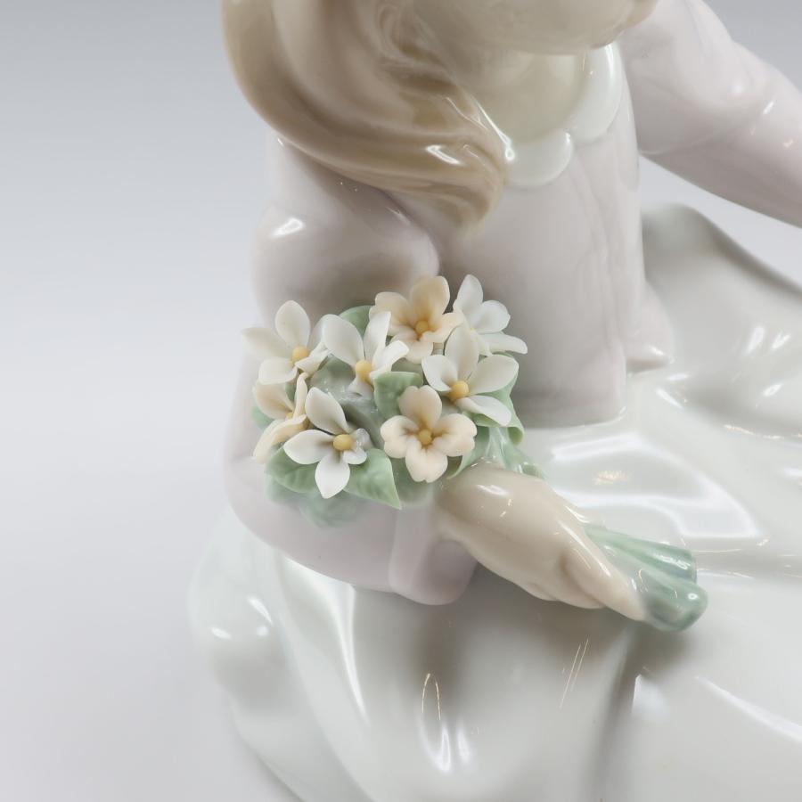 リヤドロ Lladro うさぎと仲良し 置物 オブジェ 6931 ポーセリン