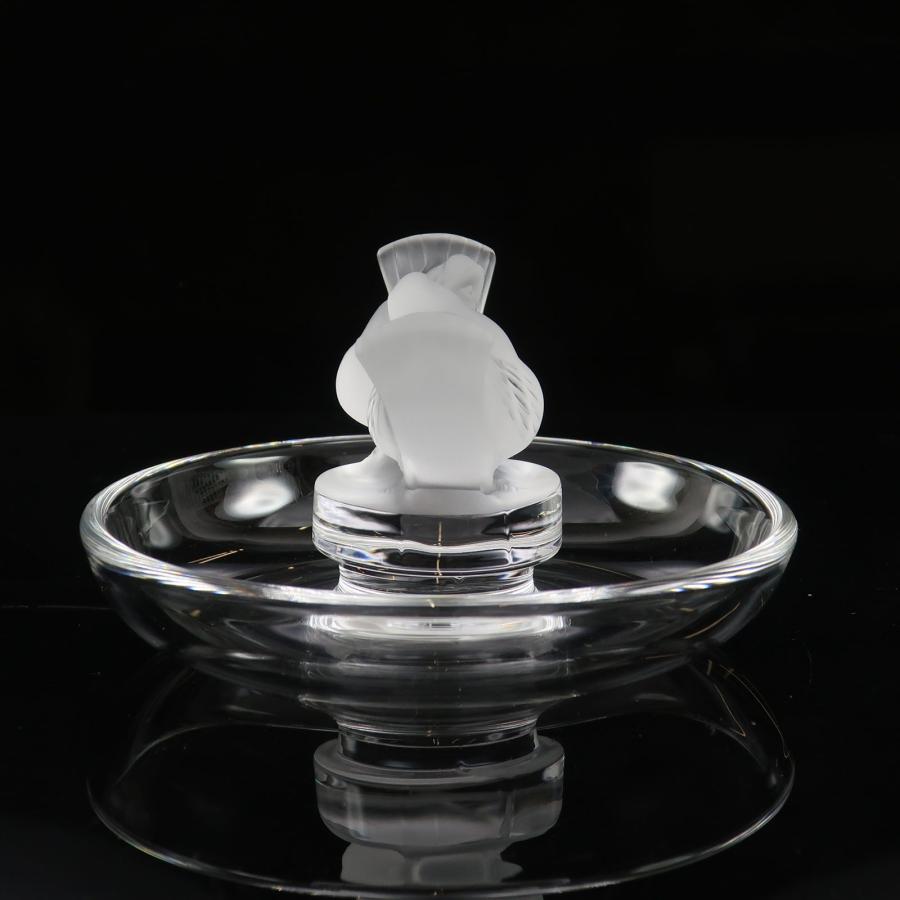 LALIQUE MADE IN FRANCE ラリック 鳩 トレイ 小物入れ LALIQUE