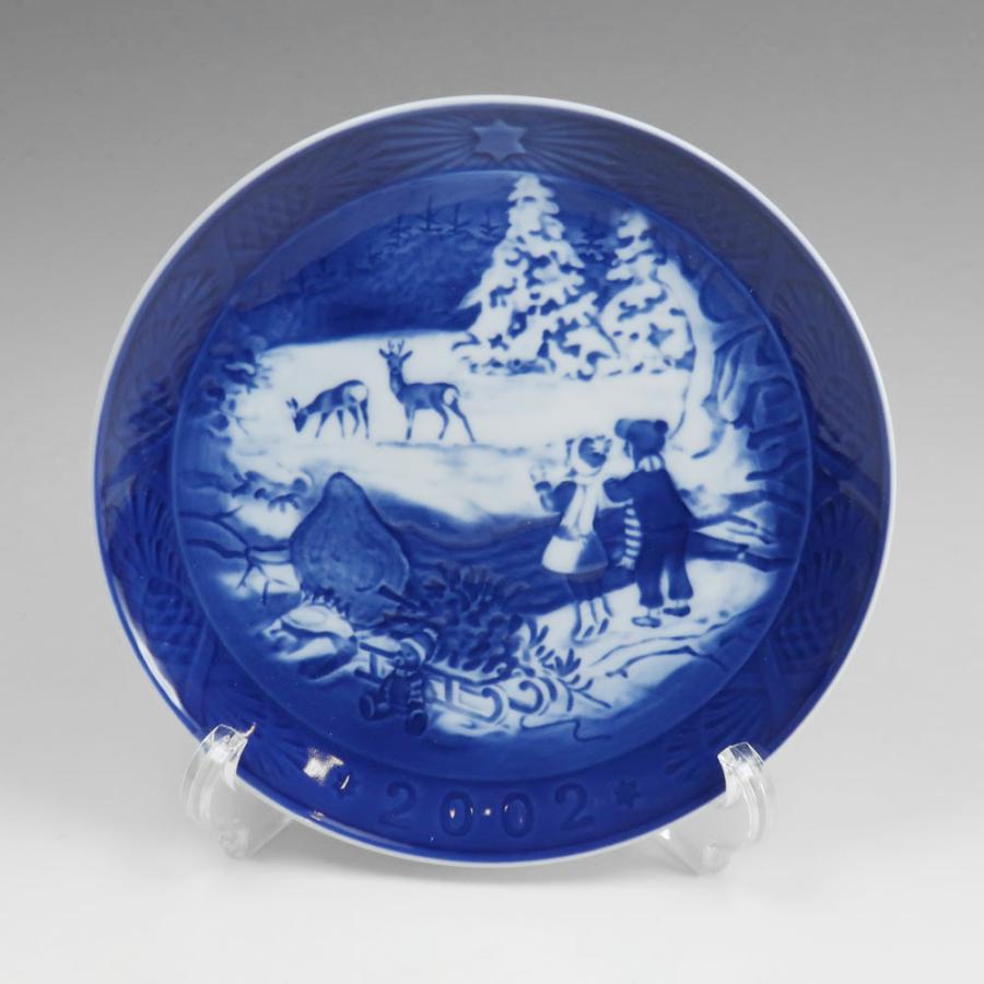 ROYAL COPENHAGEN（ロイヤルコペンハーゲン） 2002年イヤープレート 
