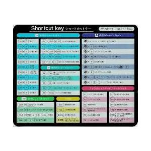マウスパッド ショートカットキー 一覧 Windows10 8 1 7対応 1枚 メール便 送料無料 オカザキ クラウンコード ヤフーショップ 通販 Yahoo ショッピング