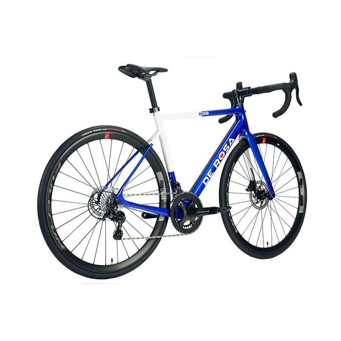 DE ROSA (デローザ) 838 Disk ブルー/ホワイト 52サイズ DE ROSA (デローザ) 838 Disk ブルー/ホワイト 52サイズ