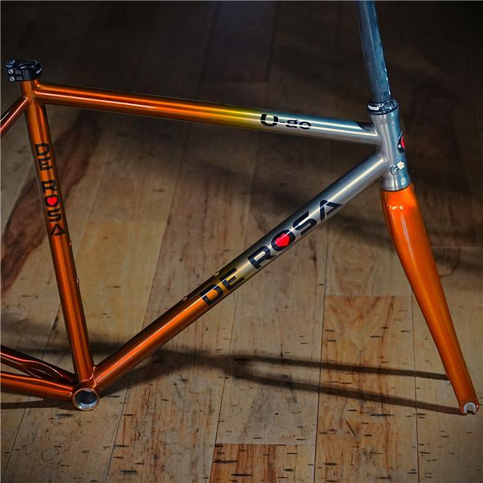 DE ROSA デローザ アドリアーノTITANIO チタニオ フレーム 51 DE ROSA (デローザ) TITANIO (チタニオ) Solo フレームセット