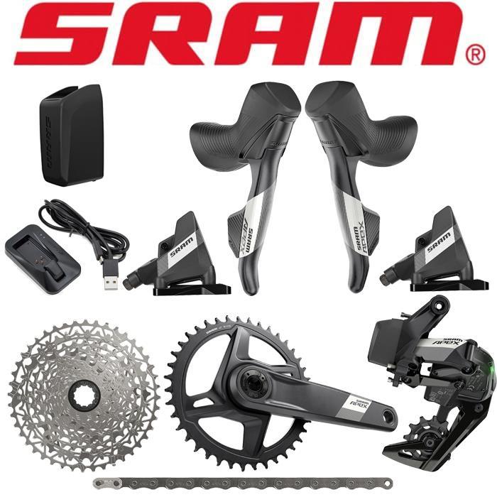 SRAM (スラム) Apex AXS Disc 1x 12S グループセット : CROWN SRAM (スラム) Apex AXS Disc 1x 12S グループセット : CROWN