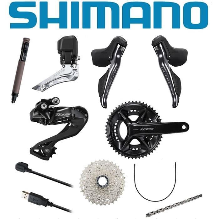 SHIMANO 105 グループセット(状態良好)-