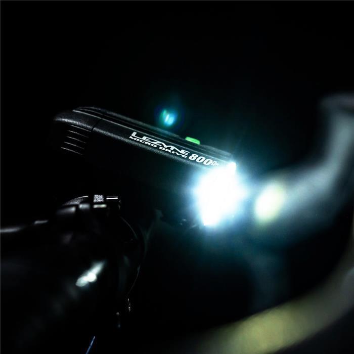 LEZYNE  (レザイン) MICRO DRIVE 800+ SATIN BLACK ライト｜crowngears｜08