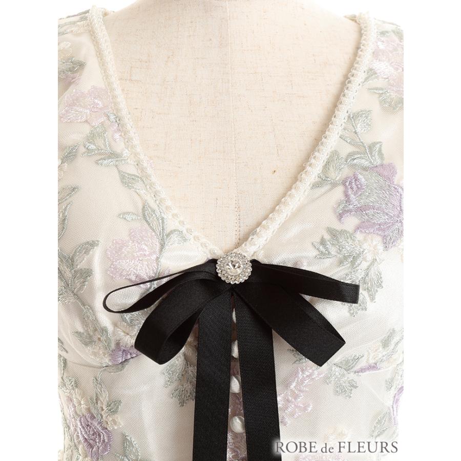 【ROBE de FLEUSR/ローブドフルール】花柄フレアミニドレス |  | 03