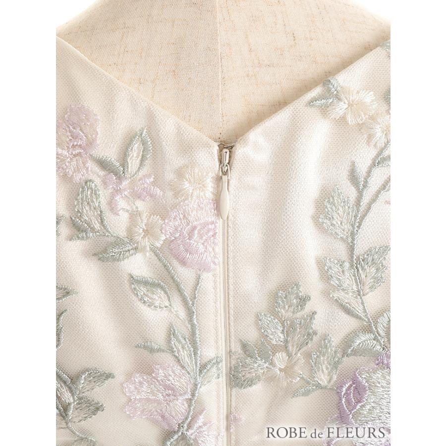 【ROBE de FLEUSR/ローブドフルール】花柄フレアミニドレス |  | 05