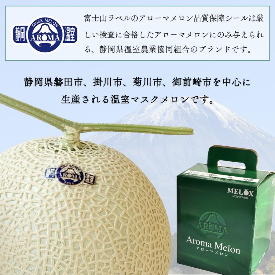 送料無料 産地直送 アローマメロン【上(山等級)】中玉(1.2kg前後
