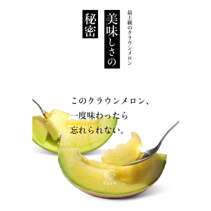 風呂敷メロン(クラウンメロン) 白等級 1.3kg前後 1玉 化粧箱 風呂敷包み |  | 07
