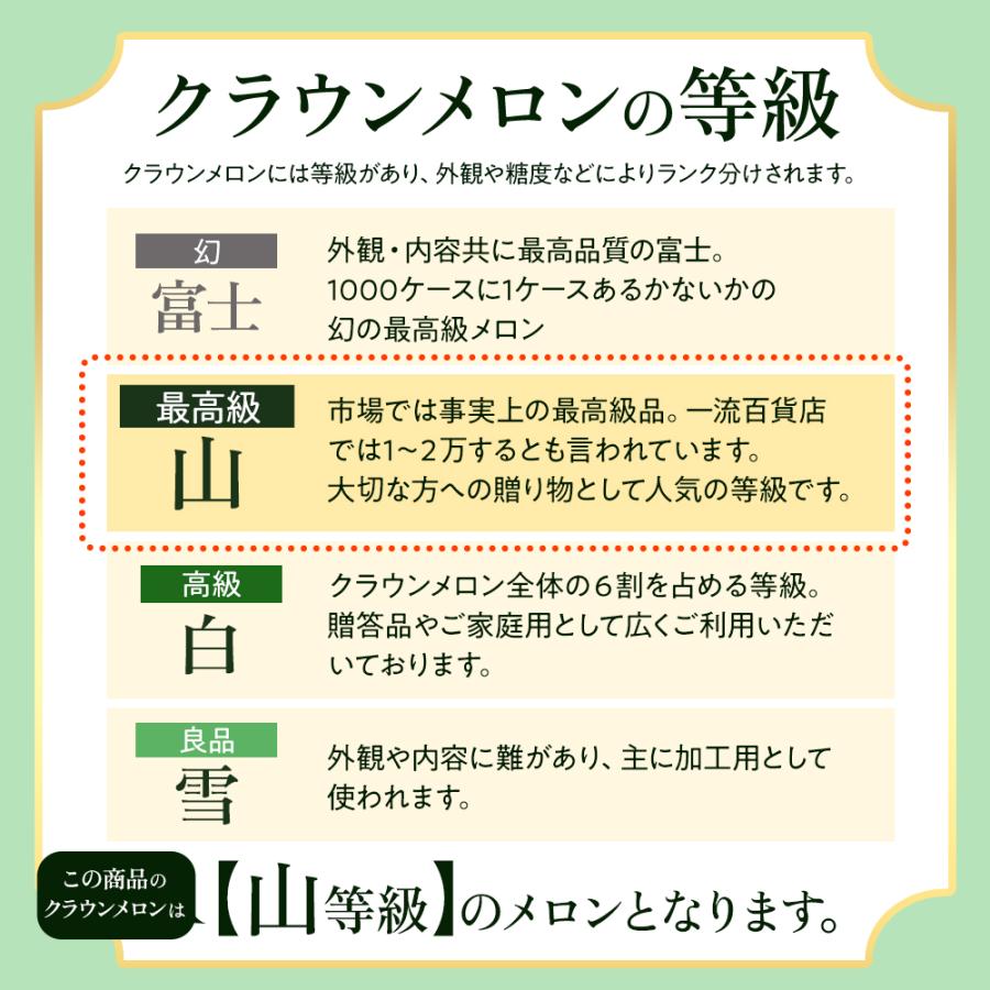 フルーツ・メロン クラウンメロン 上 山等級 大玉 1.4kg前後 1玉入り マスクメロン メロン高級フルーツ お見舞い 母の日 ギフト 内祝い 贈答 フルーツギフト | ブランド登録なし | 12