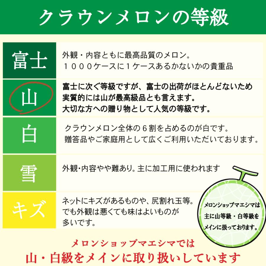フルーツ・メロン クラウンメロン 上 山等級 大玉 1.4kg前後 2玉入り 静岡クラウンメロン マスクメロン メロン高級フルーツ お見舞い 母の日 ギフト 贈答 | ブランド登録なし | 06