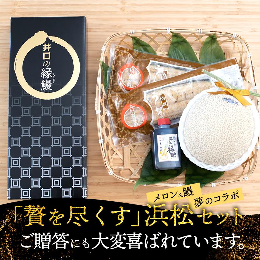 フルーツ・メロン クラウンメロン 上 山等級 1玉×うなぎ白焼 3本 静岡クラウンメロン 国産 うなぎの蒲焼 母の日 ギフト 内祝い 贈答 フルーツギフト | ブランド登録なし | 05