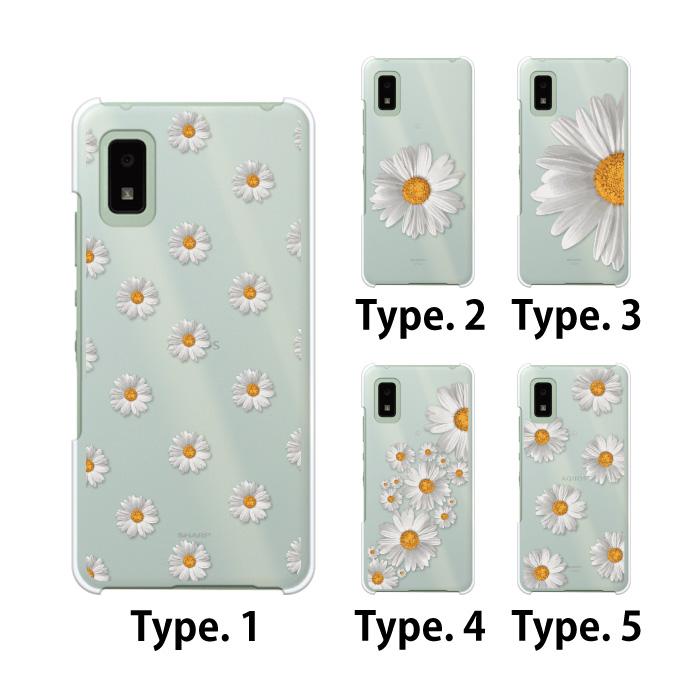 AQUOS wish wish2 ケース A204SH スマホ カバー クリア イラスト