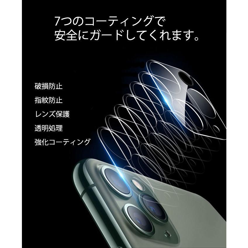 スマホ カメラ 保護フィルム 強化ガラス カバーカメラフィルム レンズ