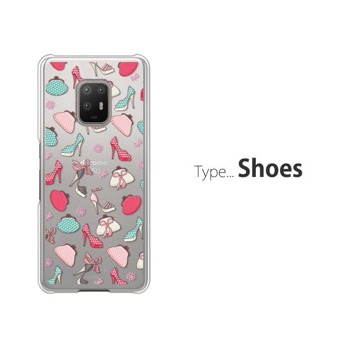 arrows 5G ケース F-51A スマホ カバー クリア イラスト arrows5G F51A