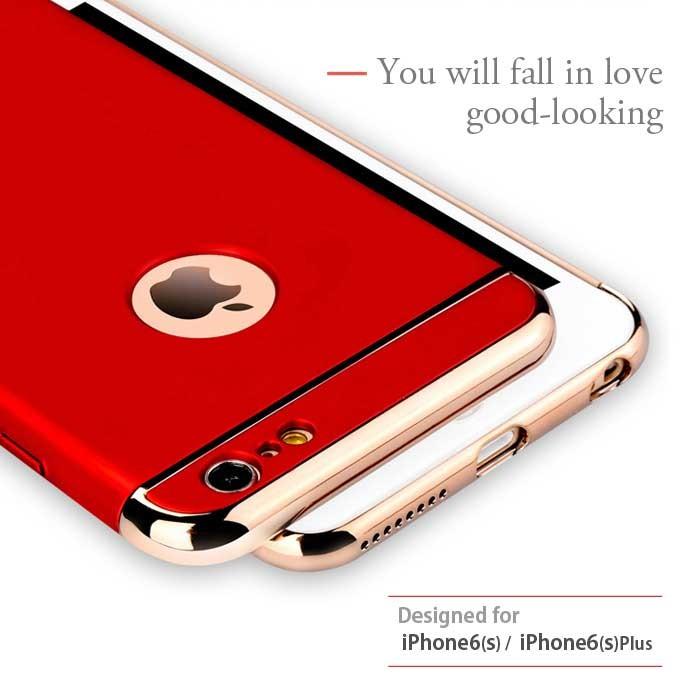 Iphone6 9h ガラスフィルム 付き Iphone6 ケース カバー Iphone 6 Plus 耐衝撃 デコ アイフォン6 おしゃれ スマホケース アイホン6 おしゃれ 3in1 Red Ip6 A Joy3in1red Smartjunkobo 通販 Yahoo ショッピング