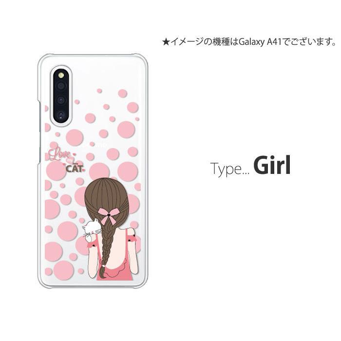Galaxy A A21 ケース SCV49 スマホ カバー 透明 クリア キャラクター