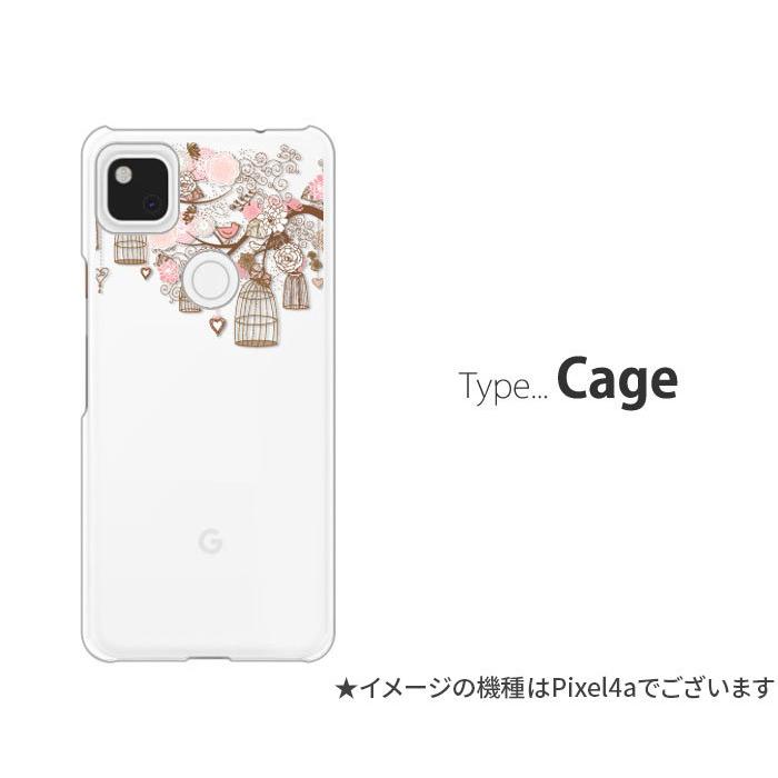 Google Pixel 5 ケース スマホ カバー クリア キャラクター