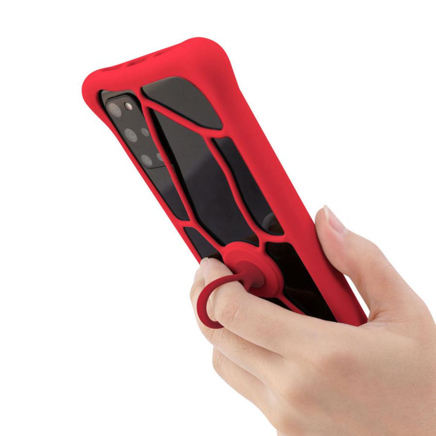 スマホショルダーになるネックストラップ付きスマホホルダー Bubble Tie 2 フィンガーリング付きケース BoneCollection ボーン バブルタイ2 |  | 16