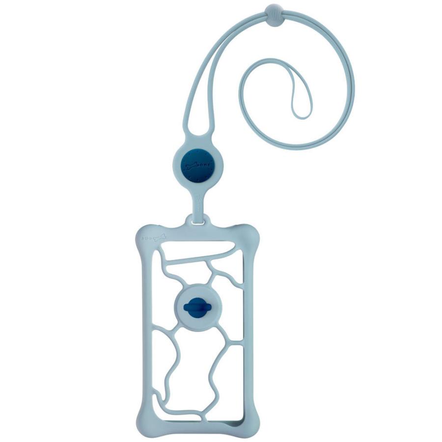 スマホショルダーになるネックストラップ付きスマホホルダー Bubble Tie 2 フィンガーリング付きケース BoneCollection ボーン バブルタイ2 |  | 07