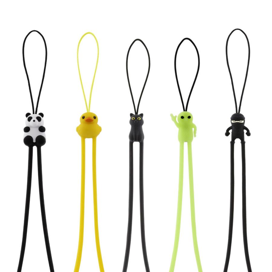 可愛くて丈夫なシリコン製ストラップ Bonecollection ボーン SGS認証 無毒シリコン ストラップ | 