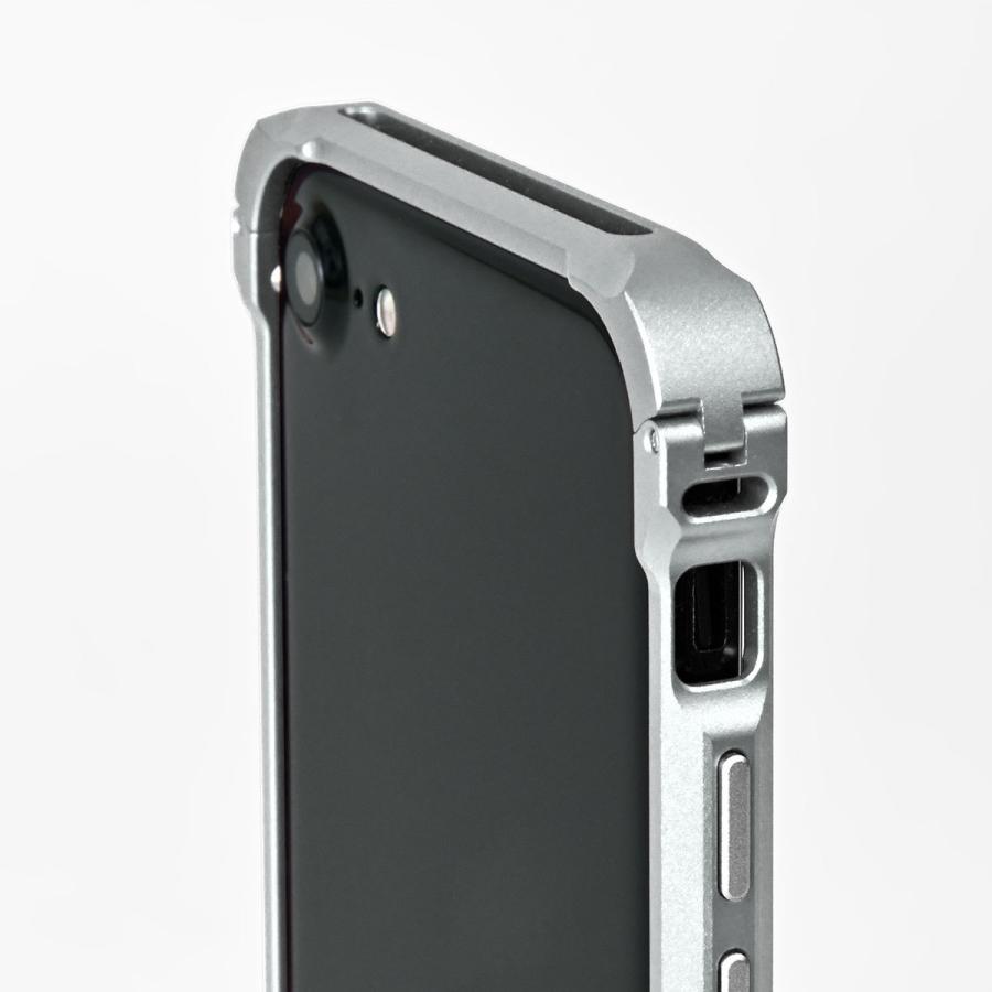 DECASE iPhone SE3 / SE2 / 7 / 8 アルミニウム バンパー 取付工具不要 ケース ディケース アイフォン テン | Apple | 10
