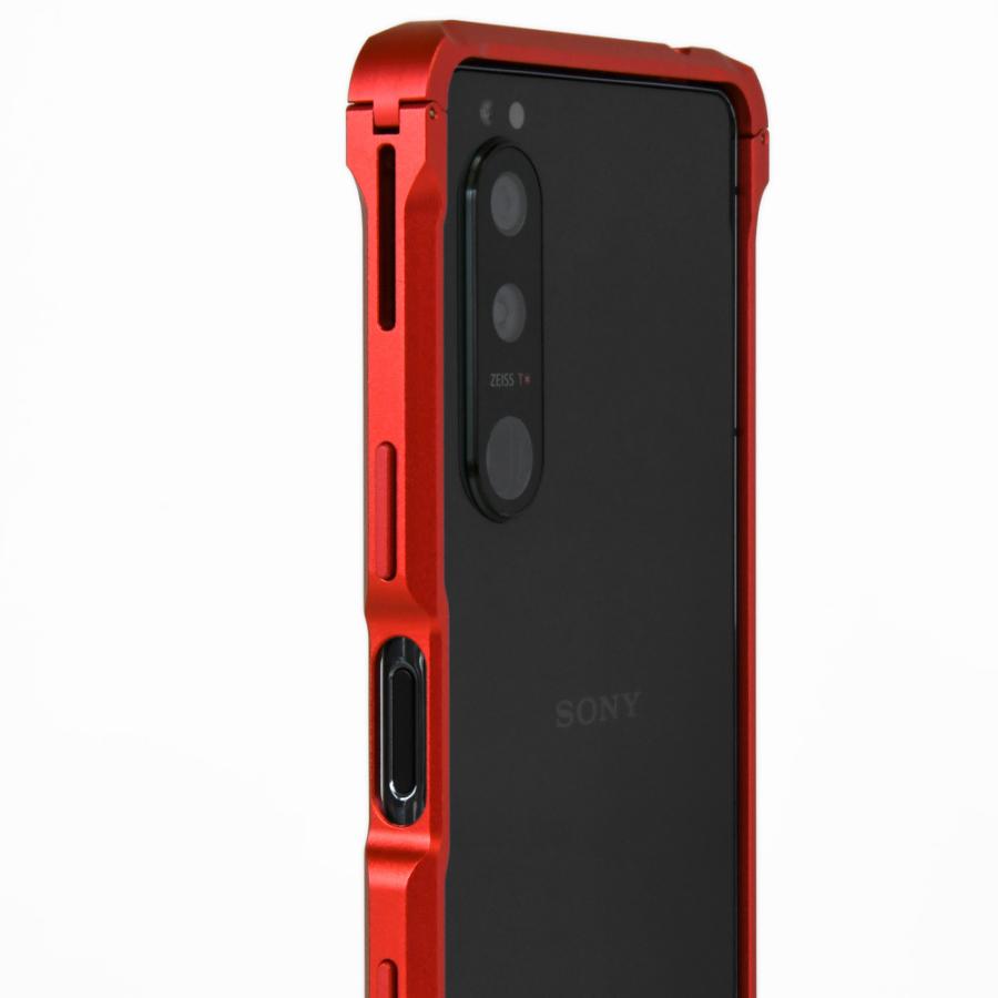 DECASE Xperia 5 III アルミニウム バンパー 取付工具不要 ケース ディケース エクスペリア ファイブ マークスリー SO-53B SOG05 | DECASE | 10