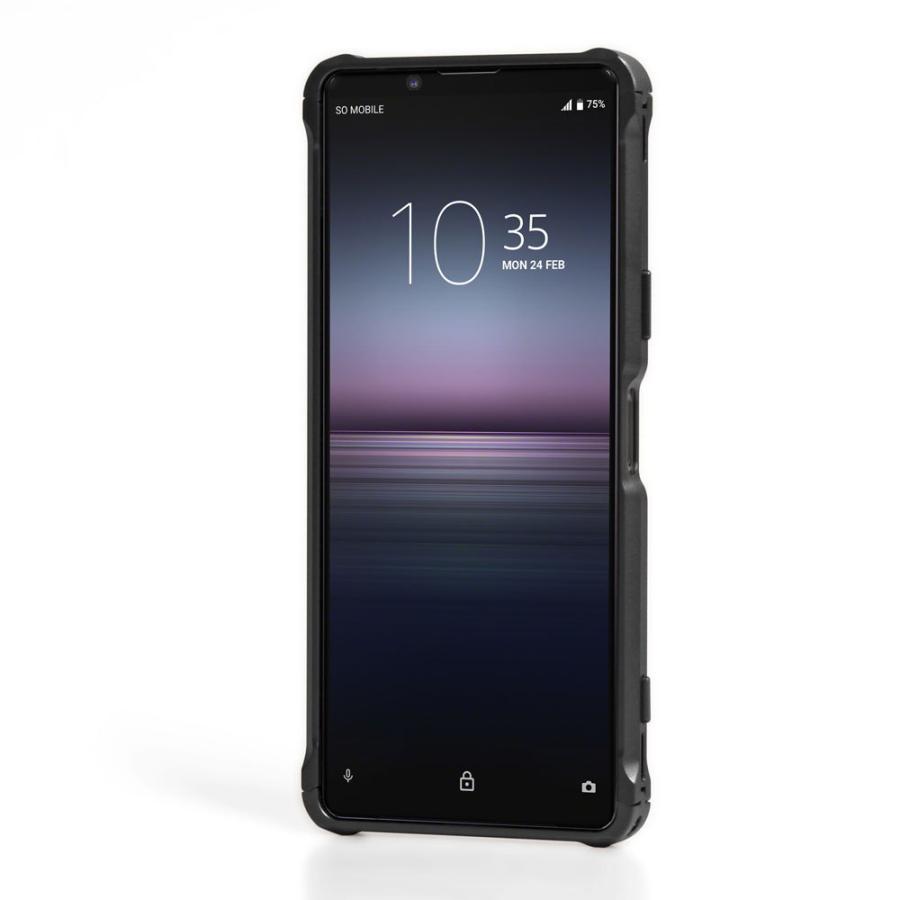 SONY DECASE Xperia 1 II アルミニウム バンパー 取付工具不要