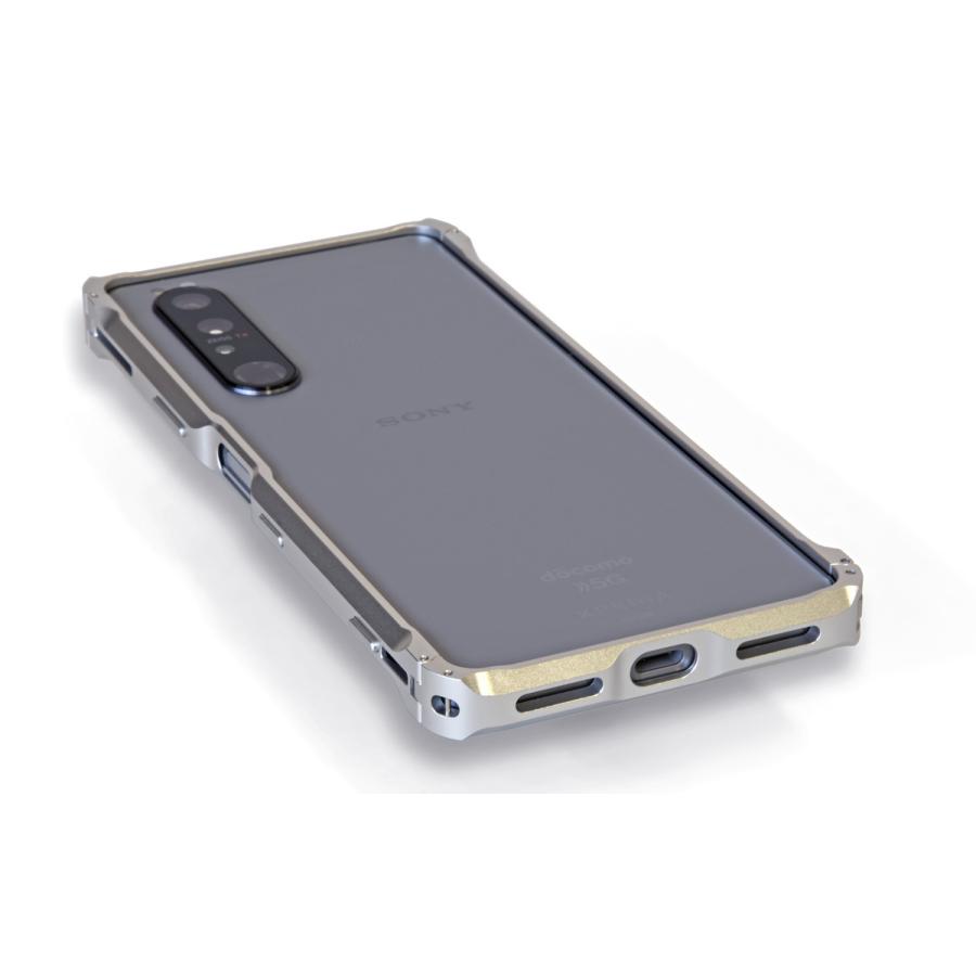 DECASE Xperia 1 III アルミニウム バンパー 取付工具不要