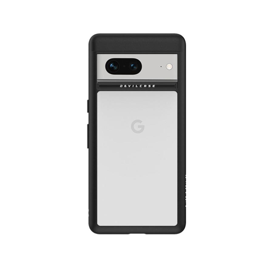 Google Pixel 7 本体 黒 保護ケースとフィルター付き Google Pixel 7 耐衝撃 ケース DEVILCASE デビルケース