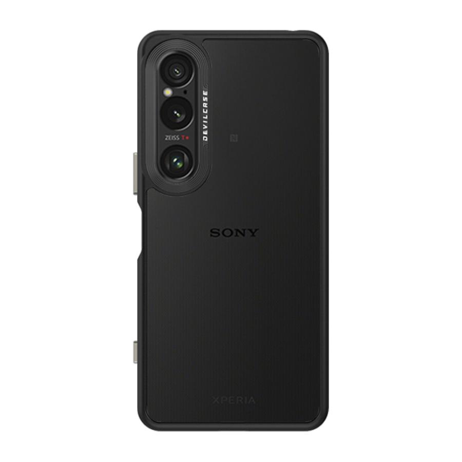 Xperia 1 VI 耐衝撃 台湾No.1カスタマイズ ケース DEVILCASE