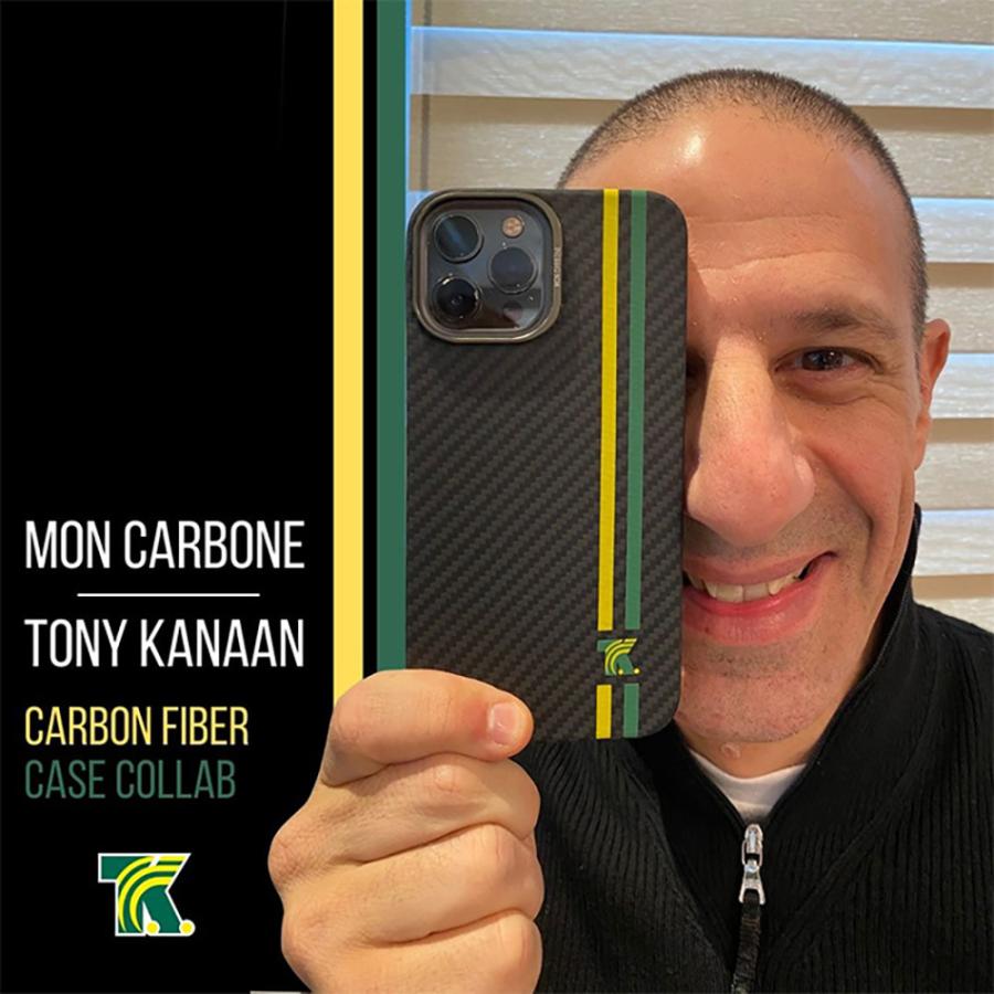 カーボンファイバー ケース iPhone 12 / Pro / mini / Pro Max バリスティックケブラー トニー・カナーン monCarbone モンカーボン |  | 02