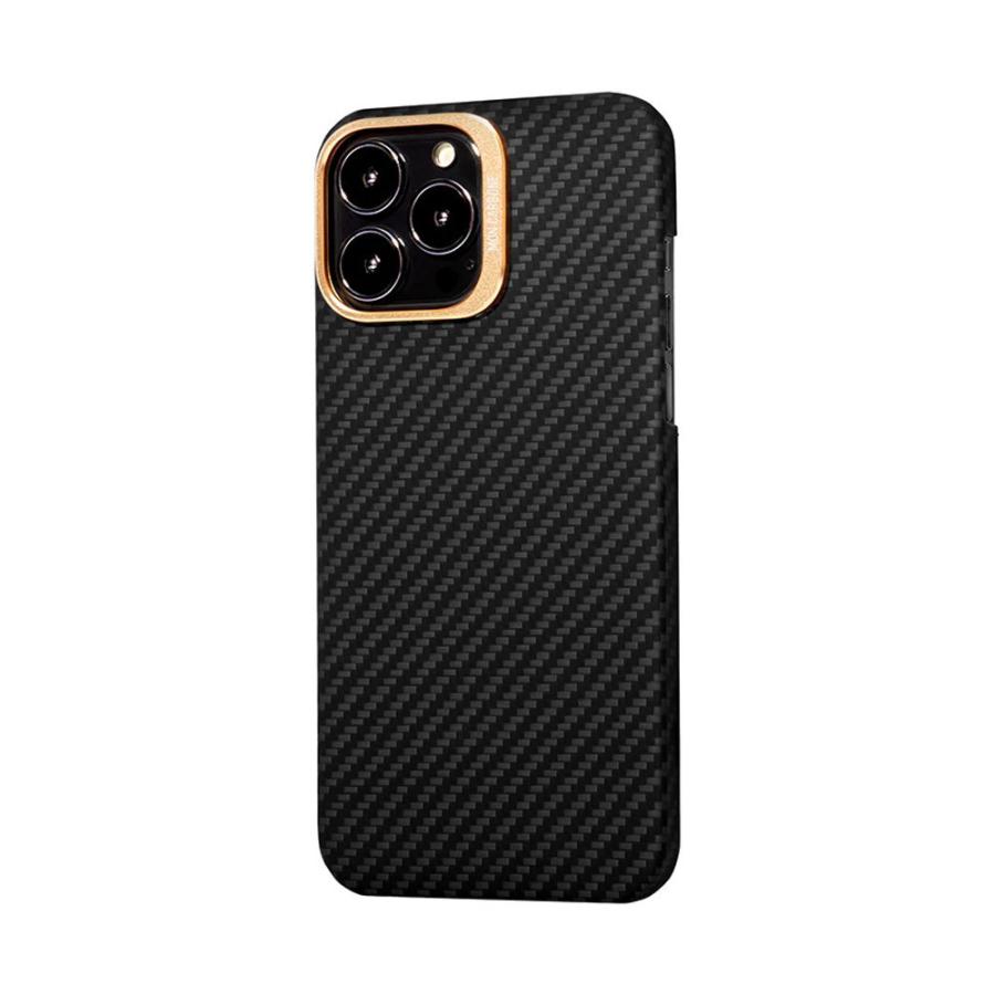 カーボンファイバー ケース iPhone 13 / Pro / mini / Pro Max バリスティックケブラー アイフォン monCarbone HOVERKOAT モンカーボン |  | 04