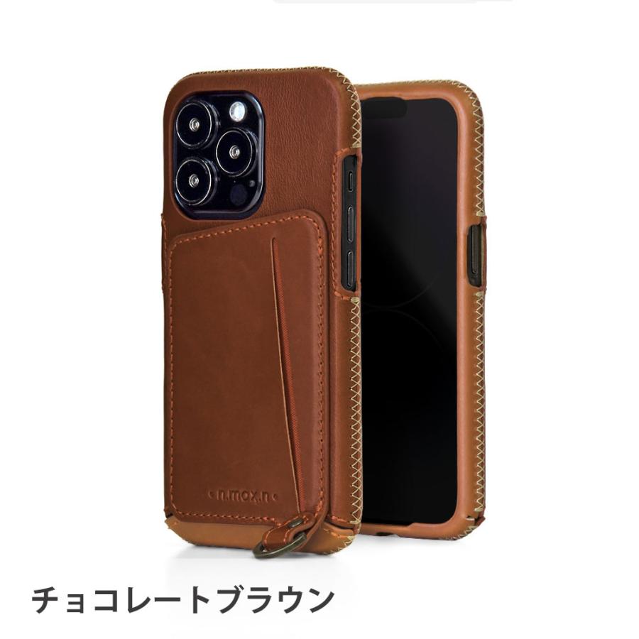 iPhone 13 / 14 Pro 手縫いステッチが美しい フルカバー レザー iPhone 13 / 14 Pro 手縫いステッチが美しい フルカバー レザー