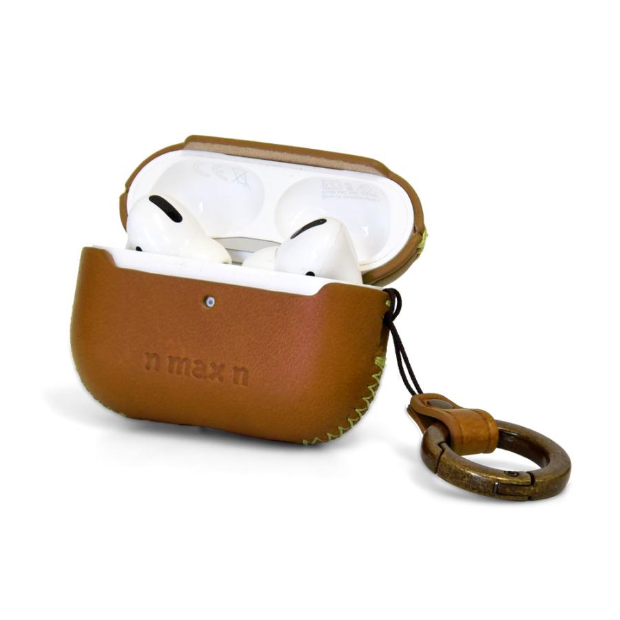 【美品】AirPods Pro（第2世代）・付属品未使用・レザーケース付き AirPods Pro 第1世代 第2世代 革職人が製作した本革製