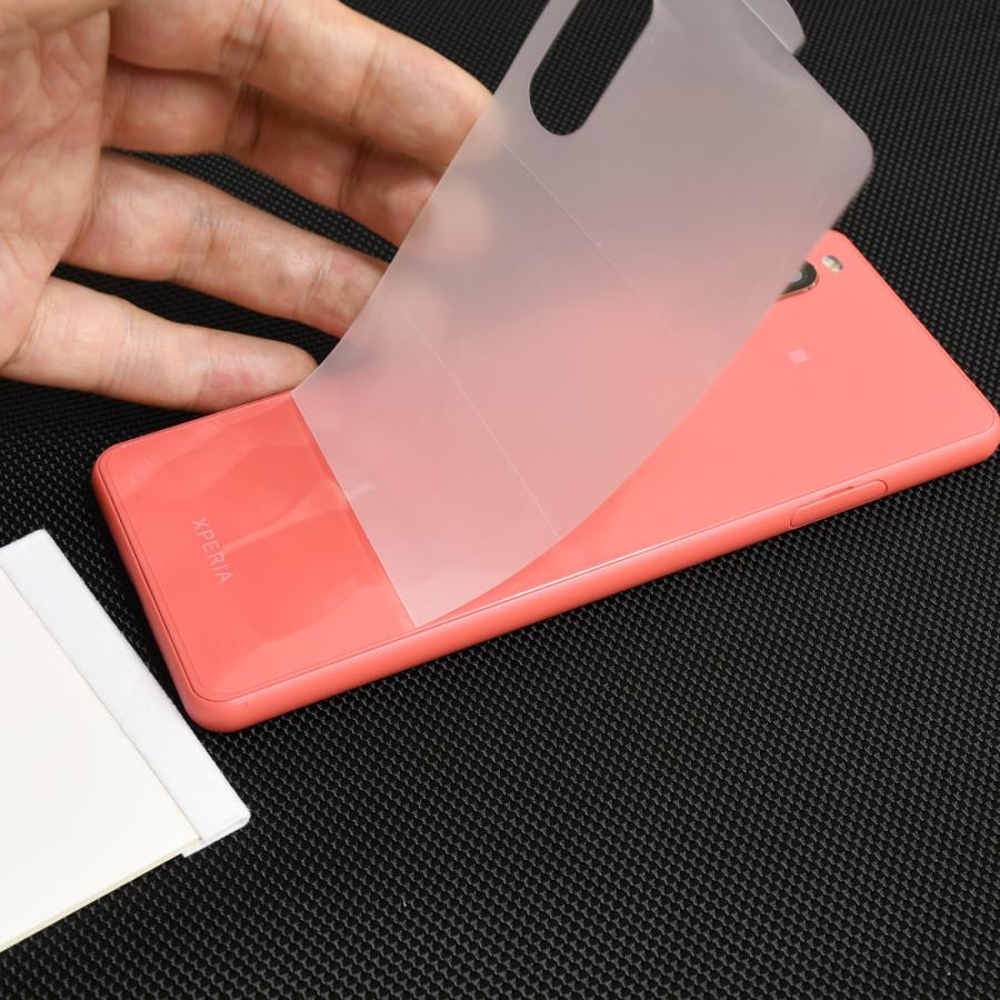 Xperia 1 III / 10 III TPU 背面 保護フィルム 2枚セット エクスペリア | DECASE | 11