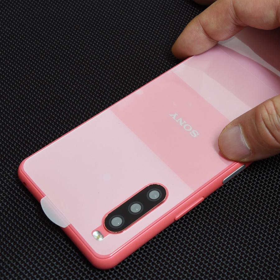 Xperia 1 III / 10 III TPU 背面 保護フィルム 2枚セット エクスペリア | DECASE | 06
