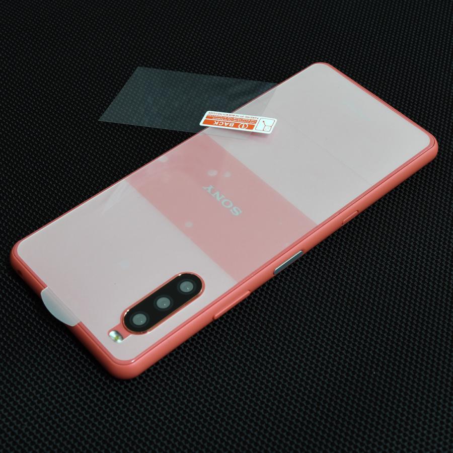 Xperia 1 III / 10 III TPU 背面 保護フィルム 2枚セット エクスペリア | DECASE | 07