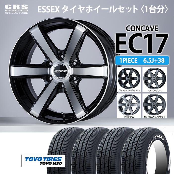 ESSEX（エセックス） 【タイヤホイールセット】EC-17インチ 6.5J+38 