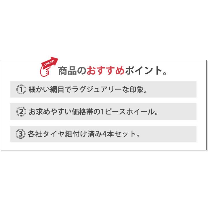 ESSEX（エセックス） 【タイヤホイールセット】ENCM-18インチ 7.5J+42