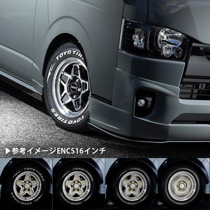 ESSEX 【タイヤホイールセット】ENCS-16インチ 6.5J＋38 ハイエース用
