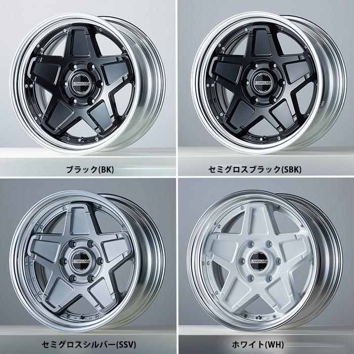 ESSEX 【新作ホイールタイヤセット 1台分】ENCS ステラ 18インチ 