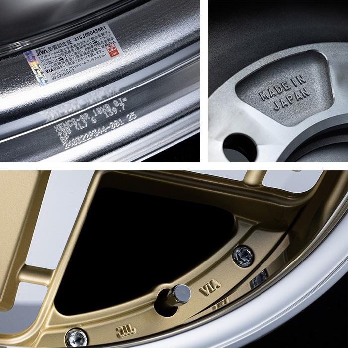 ESSEX（エセックス） 【タイヤホイールセット】ENCS-18インチ 7.5J