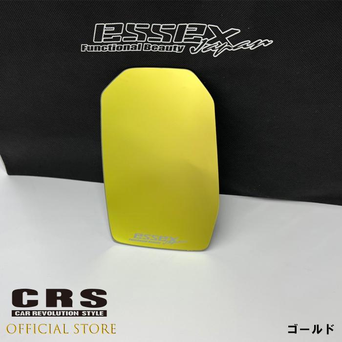 ESSEXロゴ入り 広角ミラーレンズ■カラー：ゴールド/ライトブルー■ハイエース/６型以降対応｜crs-online｜02