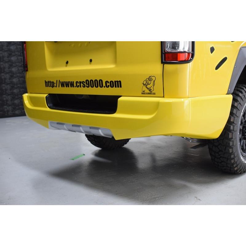 a*y様 CRS essex ハイエース ナロー クアトロリアバンパー ES QUATTRO リアバンパー ABS 未塗装/070/209 □ハイエース 標準