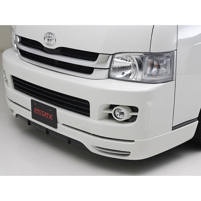 CRS ハイエースワイド用 1型2型対応 フロントリップスポイラーVer2