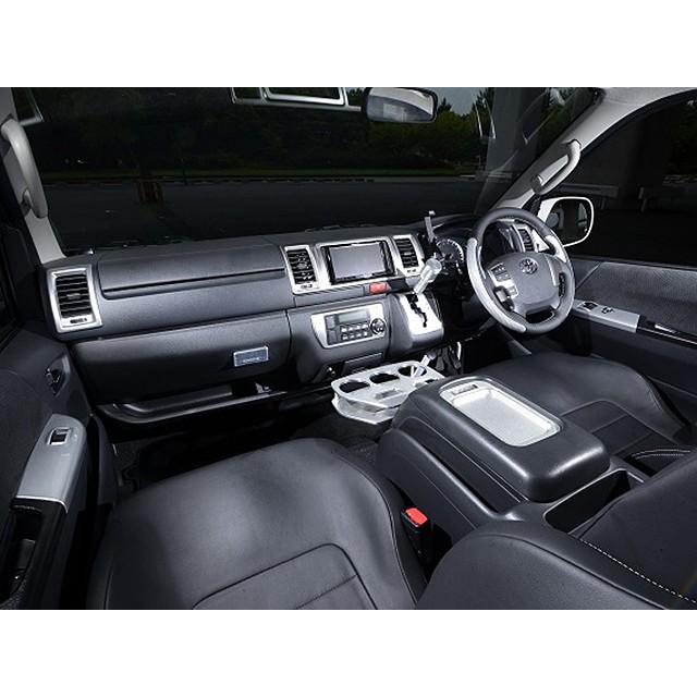 essexハイエースインテリアパネル 6点セット　中古 ESSEX □4型〜8型対応 □インテリアパネル 6ピース □カラー
