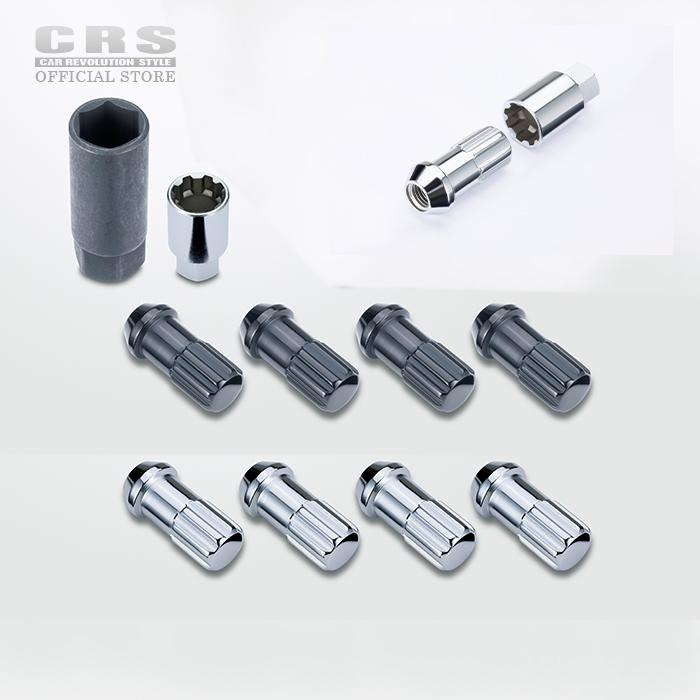 新品未使用品essex17インチTOYOタイヤ＆ロックナット付き！ エセックス(ESSEX/CRS) レーシングナット24本ロックナット付き