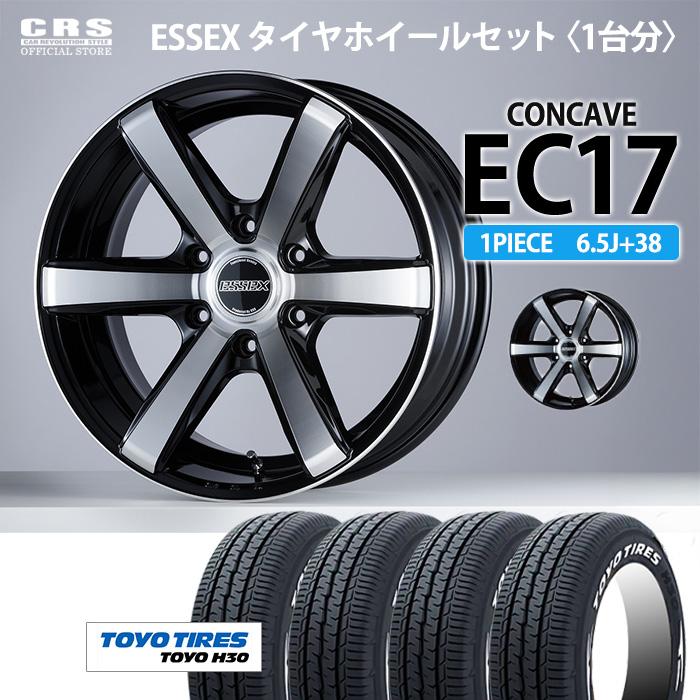 ESSEX（エセックス） 【タイヤホイールセット】EC-17インチ 6.5J+38 